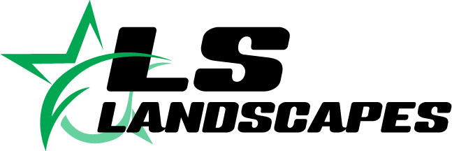 LS Landscapes Logo with black text